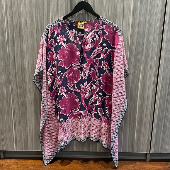 Tory Burch Sheer Swim Cover-Up - Picture 1 of 3